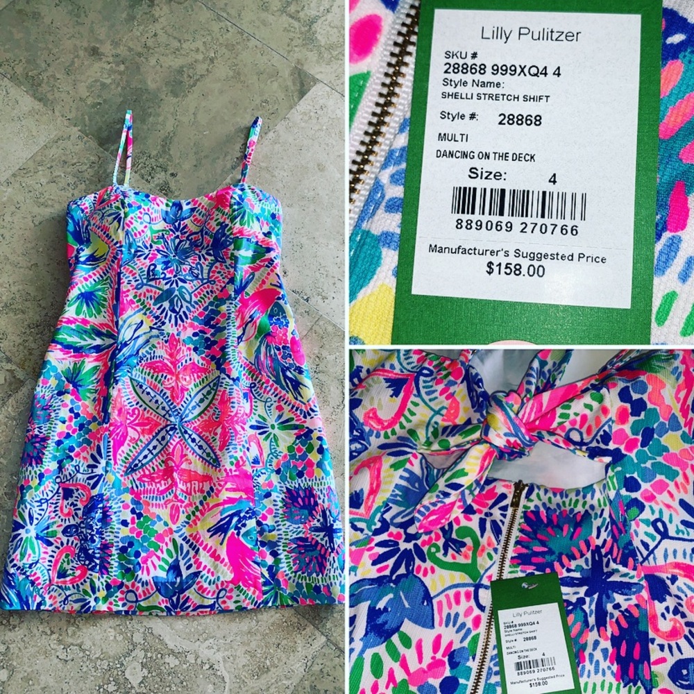 Lilly Pulitzer - Shelli Stretch Shift Dress💕👗